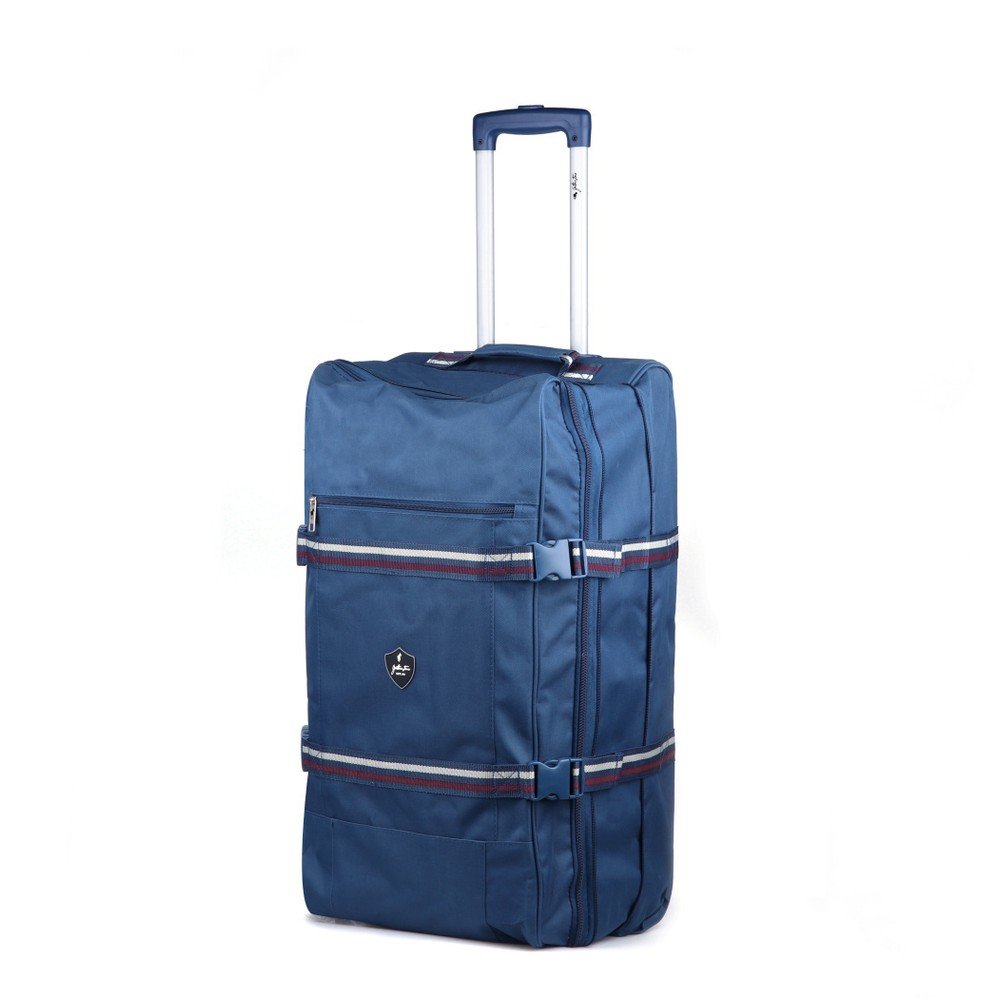 Modrá cestovní taška na kolečkách GENTLEMAN FARMER Curreo, 80 l v:1267952