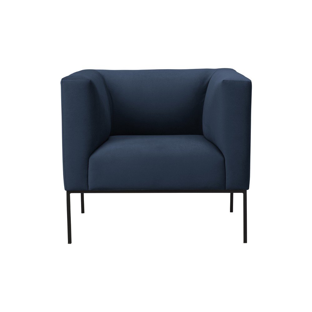 Tmavě modré křeslo Windsor & Co Sofas Neptune v:1070048