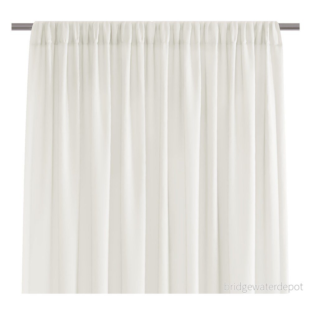 Béžový závěs AmeliaHome Voile Pleat, 140 x 270 cm v:1398367