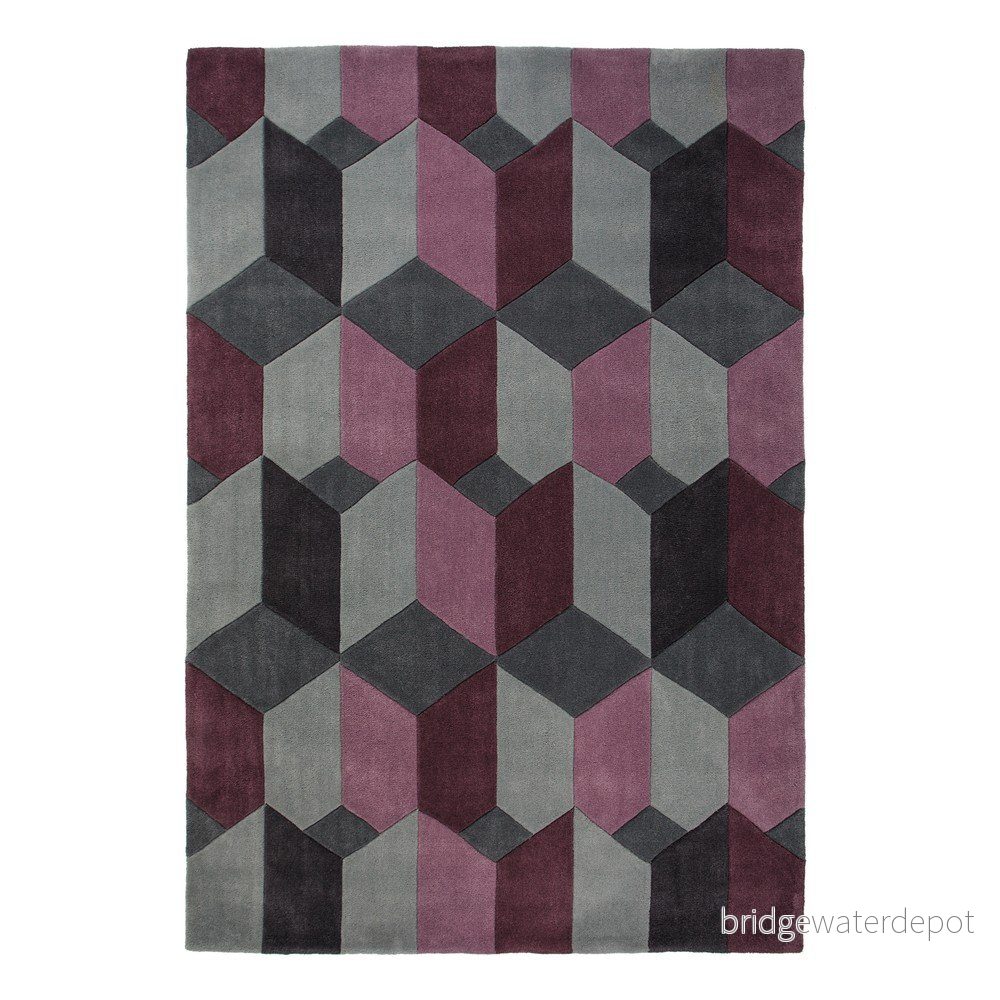 Fialový koberec Flair Rugs Scope, 80 x 150 cm v:1250934