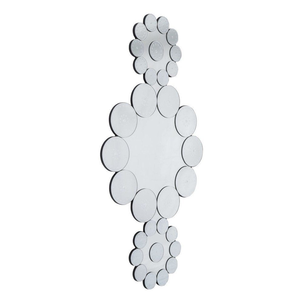 Nástěnné zrcadlo Kare Design Ice Flowers, délka 194,2 cm v:988856
