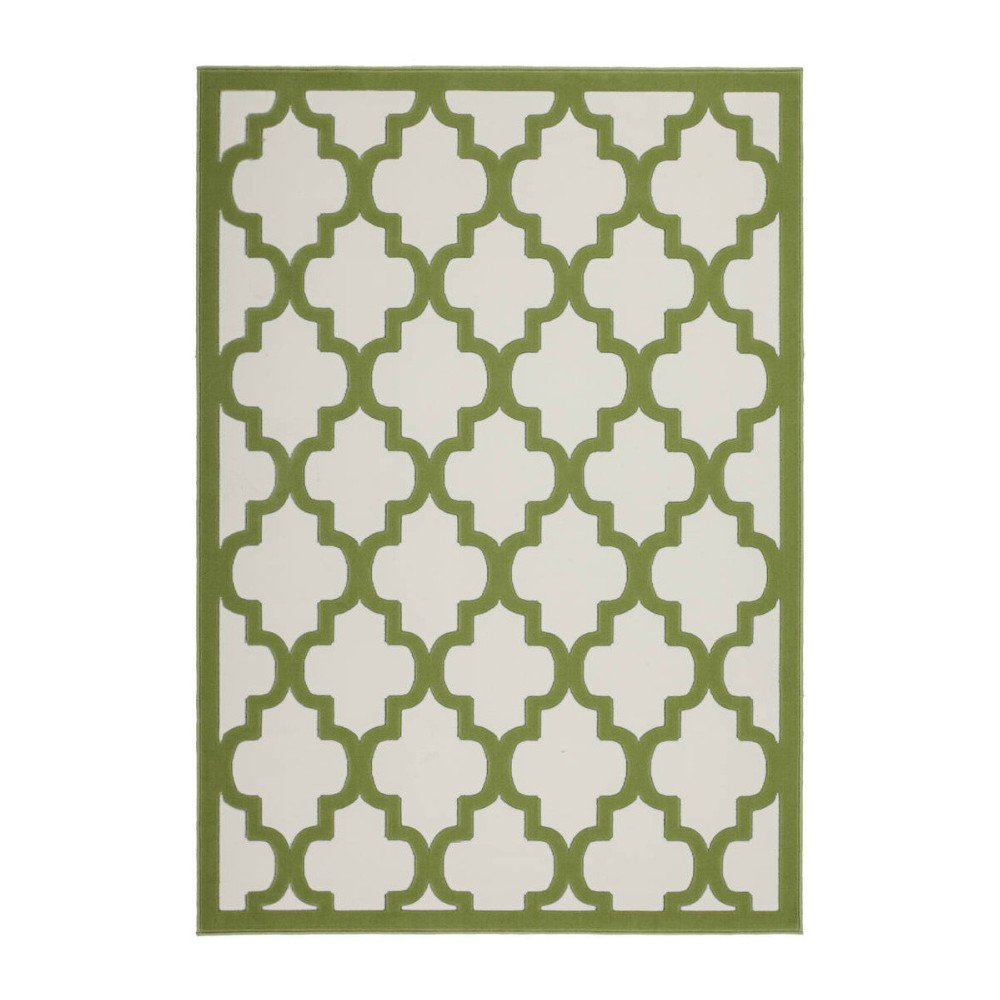 Zelený koberec Kayoom Maroc 3087, 120 x 170 cm v:739518