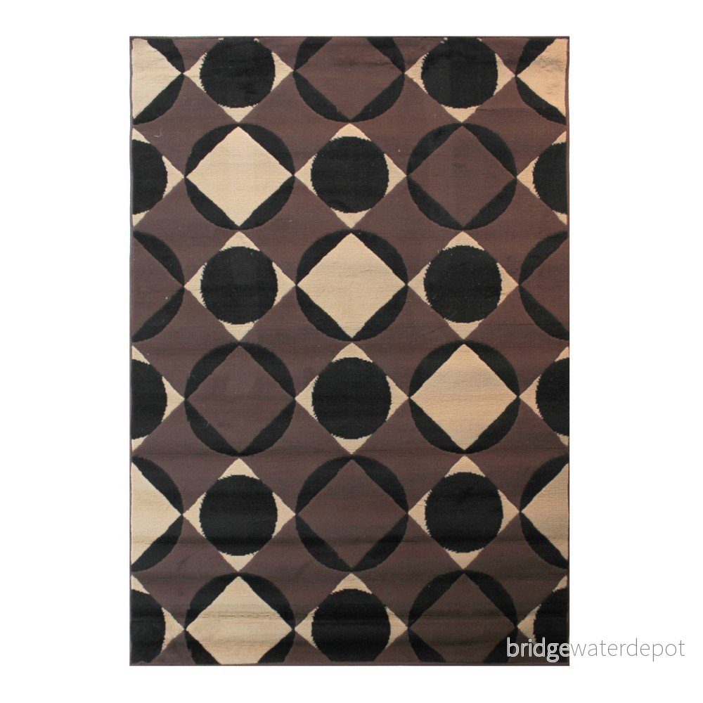 Tmavě hnědý koberec Flair Rugs Carnaby Chocolate, 80 x 150 cm v:1002566