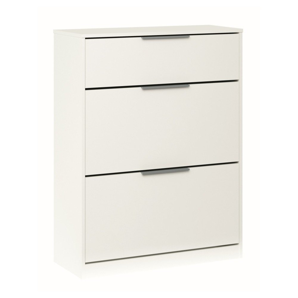 Bílý botník se 2 výklopy a zásuvkou 13Casa Hill v:839740
