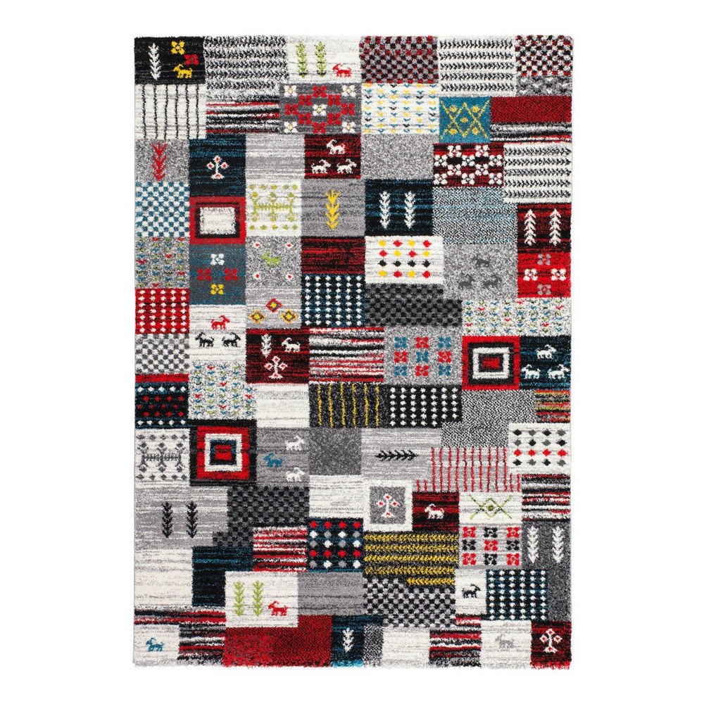 Koberec Kayoom Patchwork Silver, 200 x 290 cm v:748700