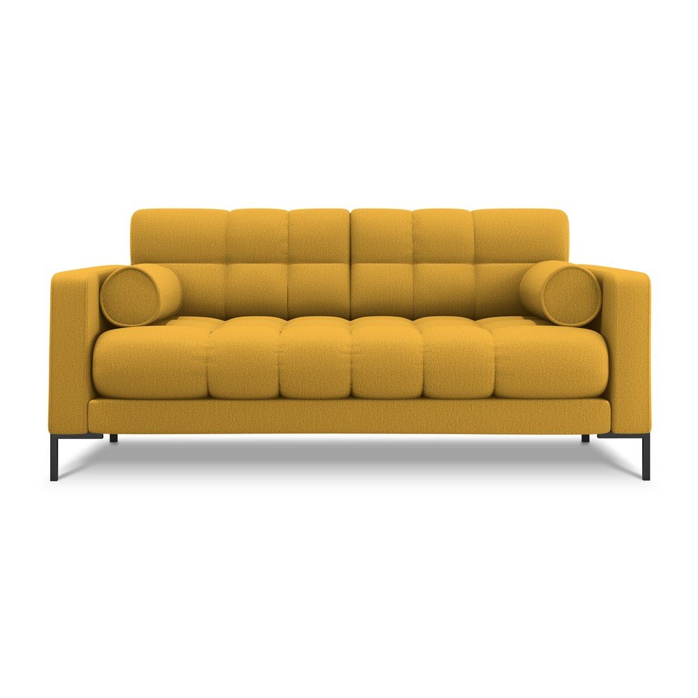 Žlutá pohovka 177 cm Bali – Cosmopolitan Design v:1412069