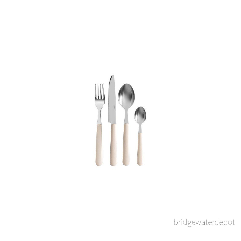 Krémový 24dílný příborový set Kaleidos Cutlery v:835512