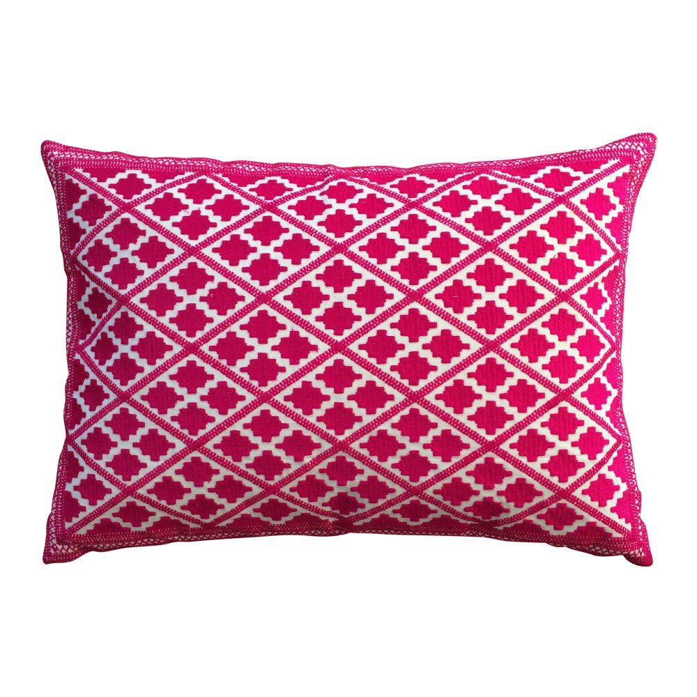 Fuchsiově růžový polštář Bombay Duck Timbuktu, 35 x 50 cm v:857262