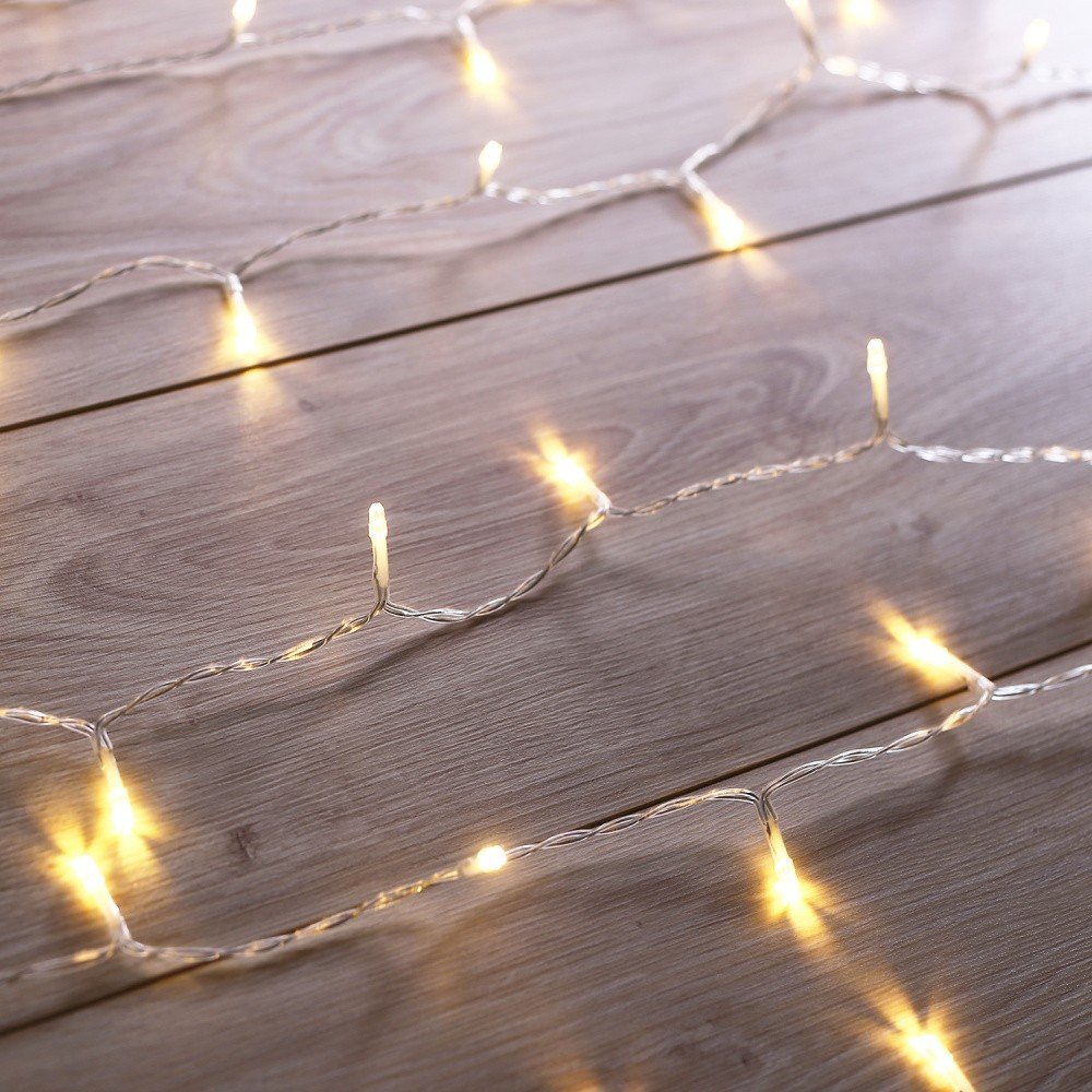 Transparentní LED světelný řetěz DecoKing Merry, 200 světýlek, délka 2 m v:1161916