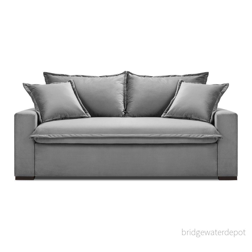 Šedá rozkládací pohovka Kooko Home Mezzo v:1374427
