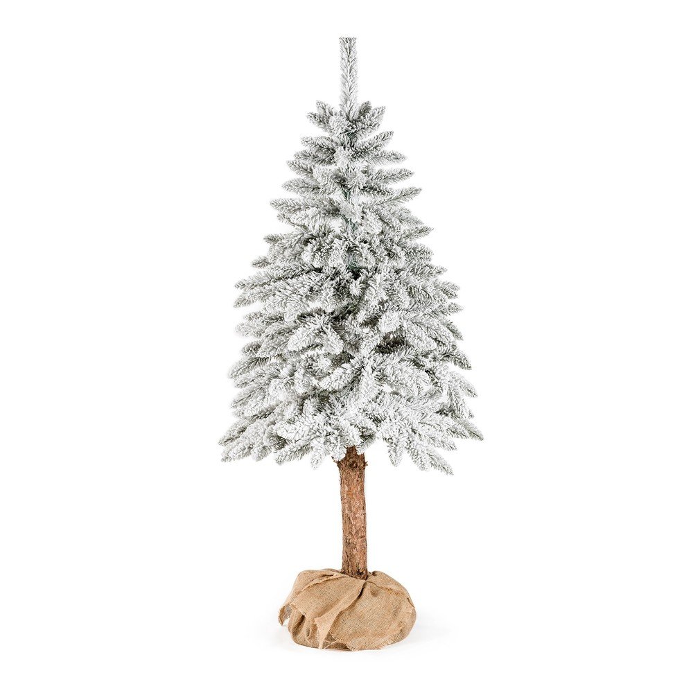 Umělý vánoční stromeček DecoKing Cecilia white on a stump, 1,2 m v:1366885
