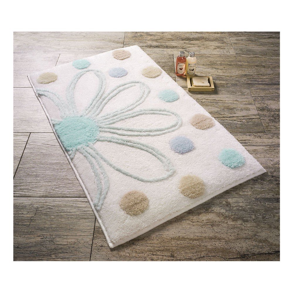 Koupelnová předložka Confetti Bathmats Alida Mint, 50 x 60 cm v:995032