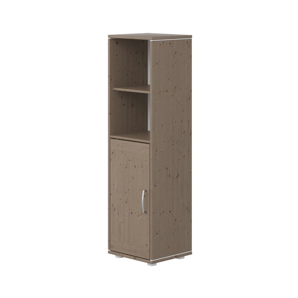 Hnědá dětská skříňka z borovicového dřeva Flexa Classic, výška 133 cm v:1300688