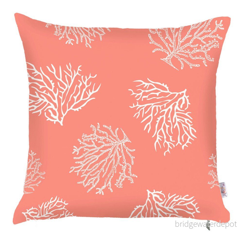 Povlak na polštář Mike & Co. NEW YORK Coral Floating, 43 x 43 cm v:1031188