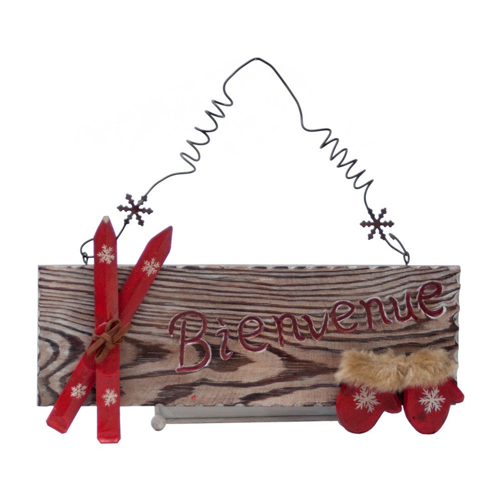 Nástěnná cedule Antic Line Bienvenue, 26 x 9 cm v:721950