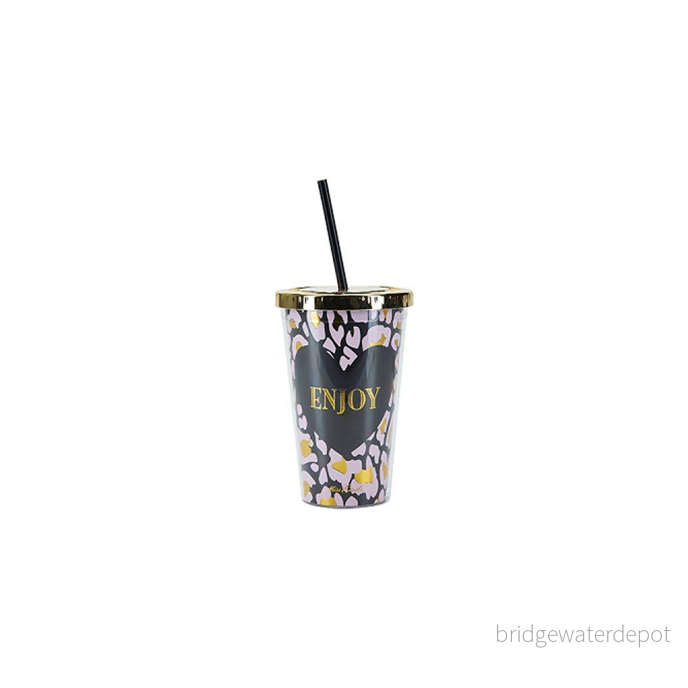 Kelímek s brčkem Miss Étoile Enjoy, Ø 10 cm v:976410