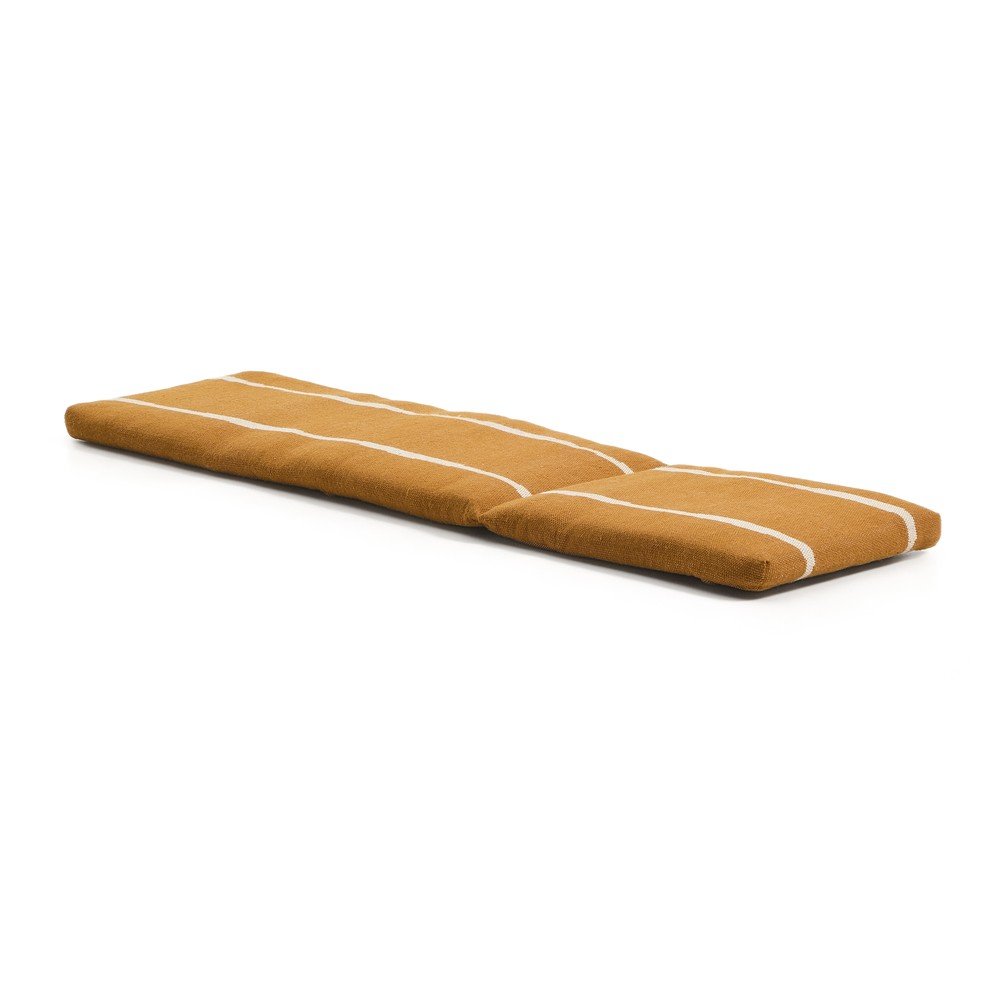 Oranžový zahradní podsedák na lehátko 50x175 cm Daila – Kave Home v:1933262