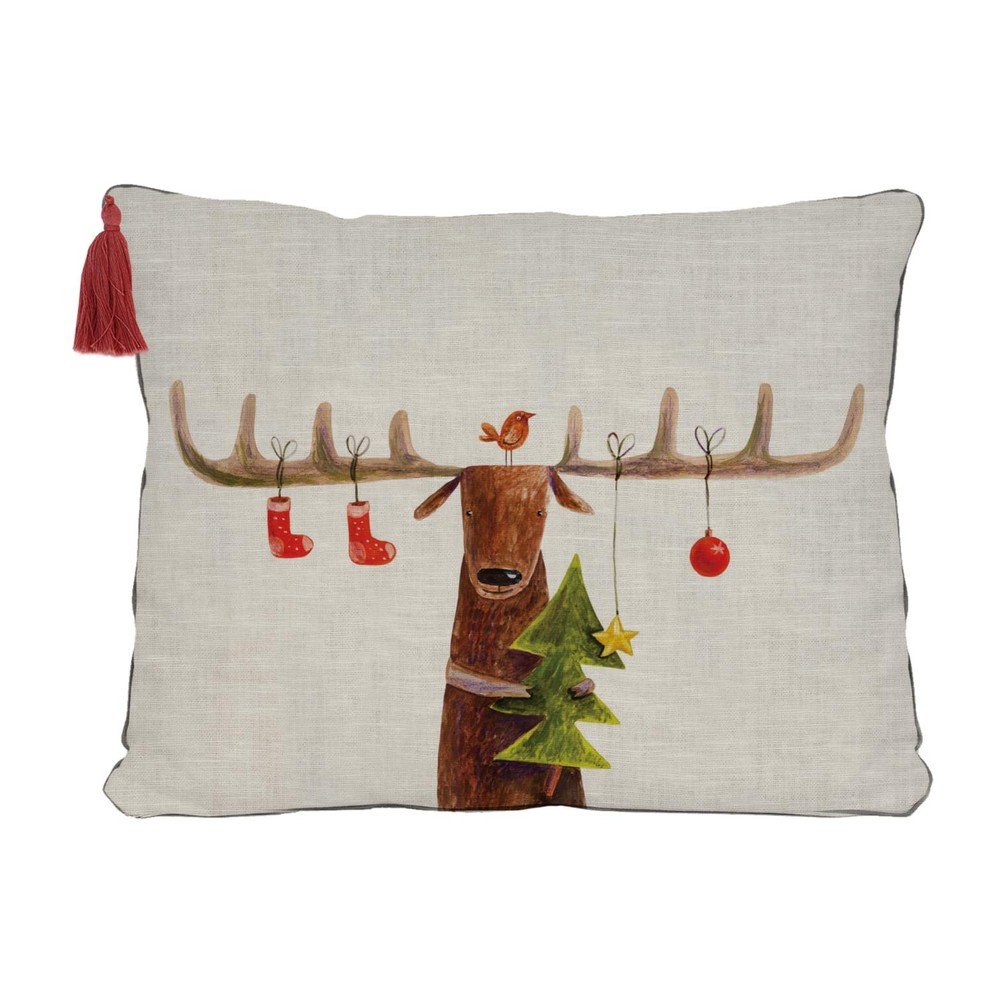 Vánoční dekorační polštář 35x50 cm Reindeer v:1393109