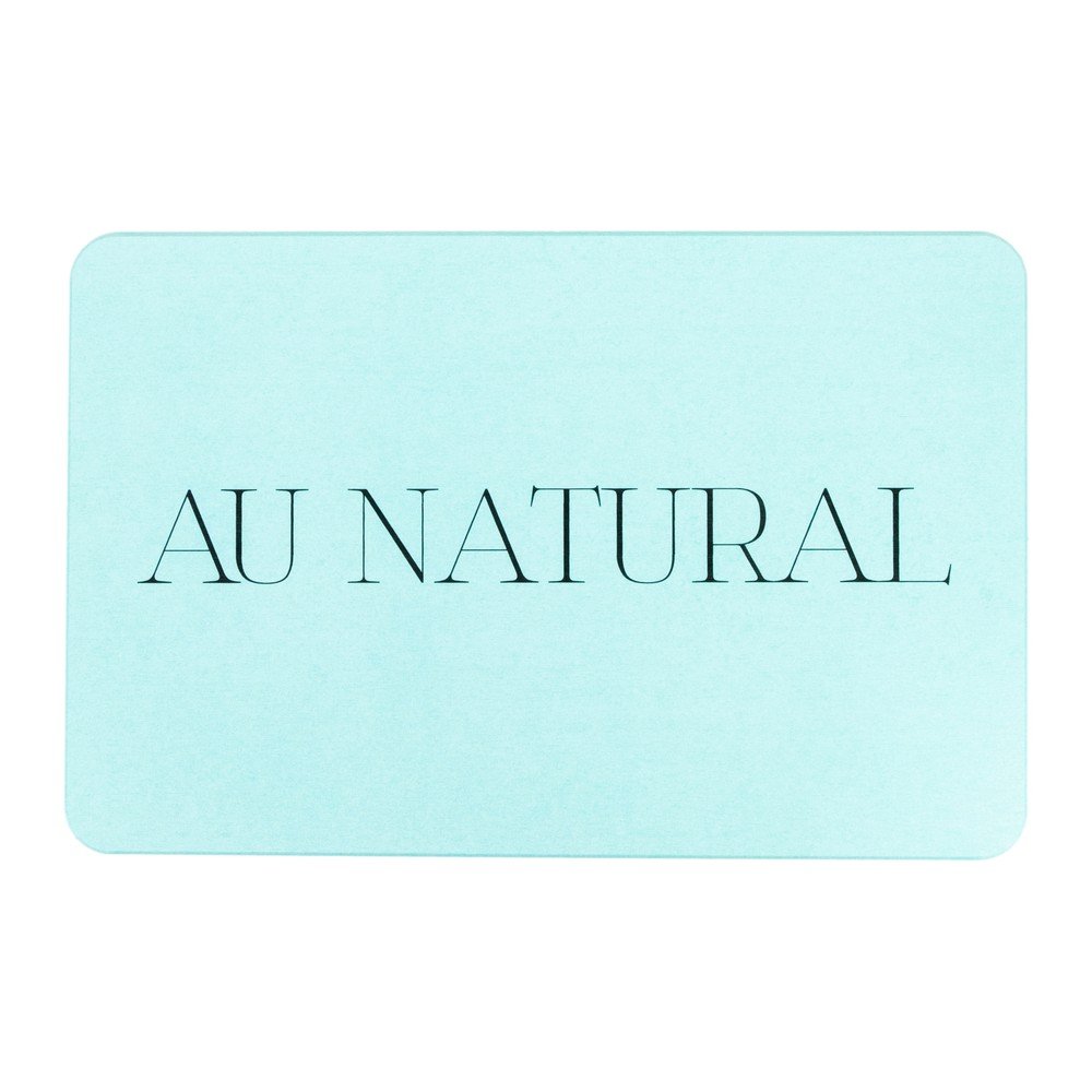 Světle modrá koupelnová předložka 39x60 cm Au Natural – Artsy Doormats v:1531698