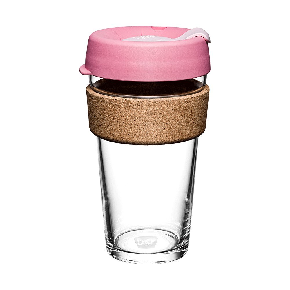 Cestovní hrnek s víčkem KeepCup Saskatoon Brew Cork, 454 ml v:1397875