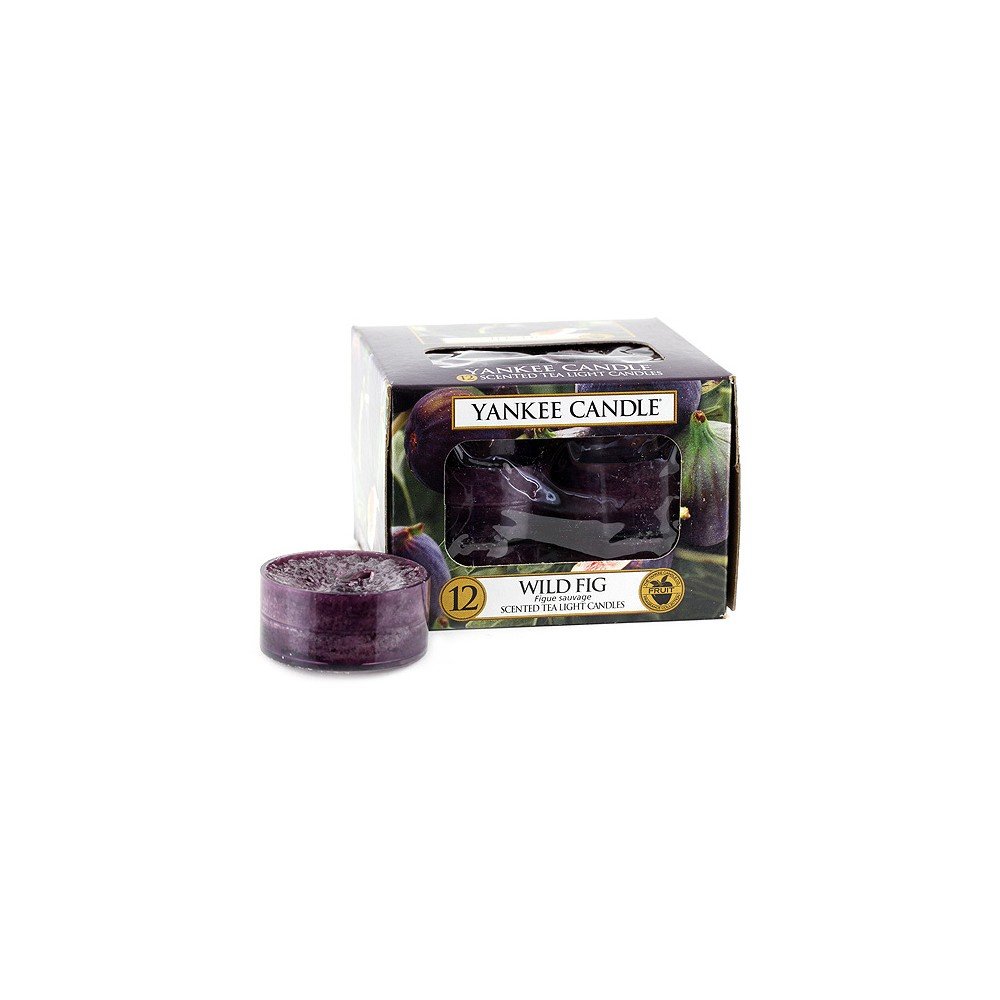 Sada 12 vonných svíček Yankee Candle Divoký Fík, doba hoření 4 v:1171884