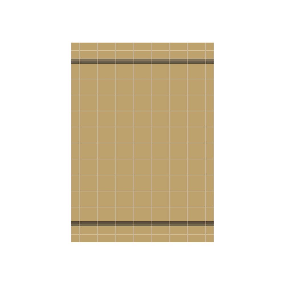 Žlutá kuchyňská utěrka z bavlny Södahl Geometric, 50 x 70 cm v:1373975