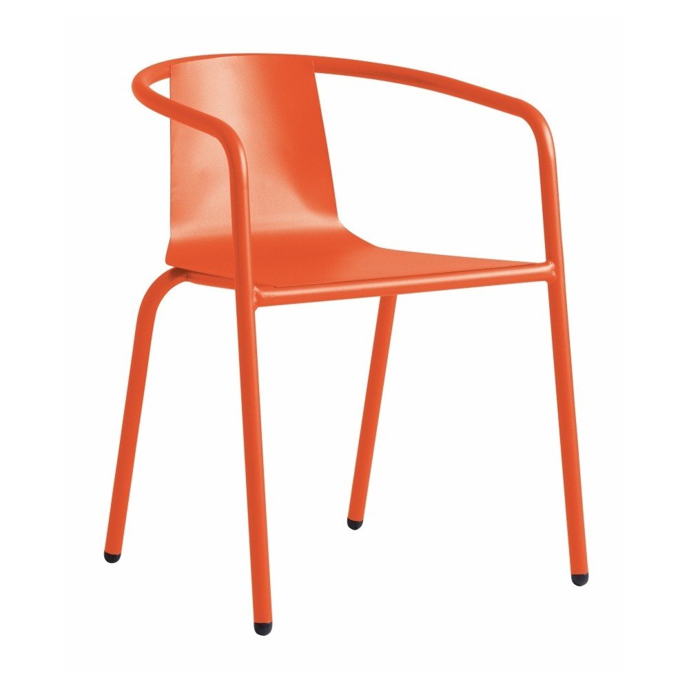 Oranžová zahradní židle Isimar Cadiz v:819594