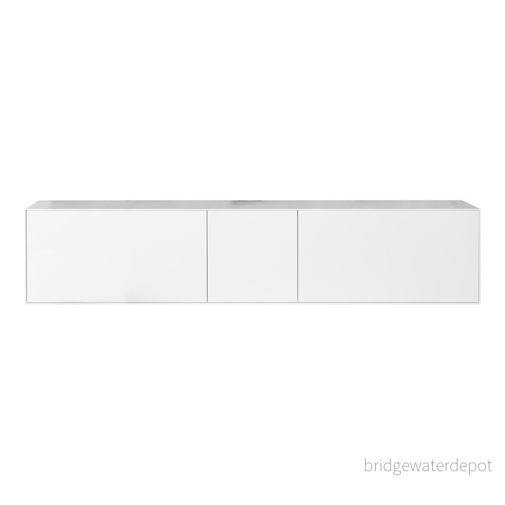 Bílý TV stolek 225.8x49.2 cm Edge by Hammel v:1456508