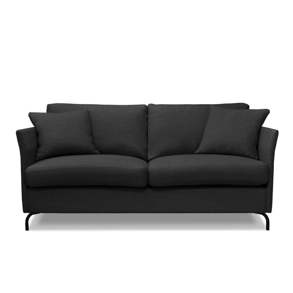 Tmavě šedá dvojmístná pohovka Windsor & Co. Sofas Saturne v:762614