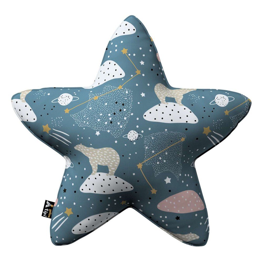 Dětský polštářek Lucky Star – Yellow Tipi v:1725232