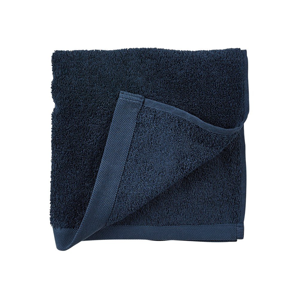 Modrý ručník z froté bavlny Södahl Indigo, 100 x 50 cm v:1373791