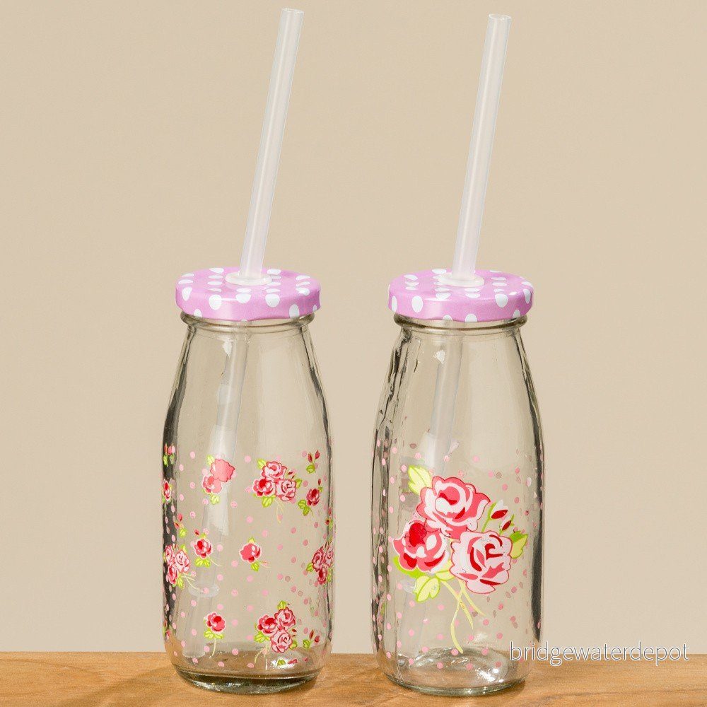 Sada 2 skleniček s brčkem Boltze Rosie, 250 ml v:885208