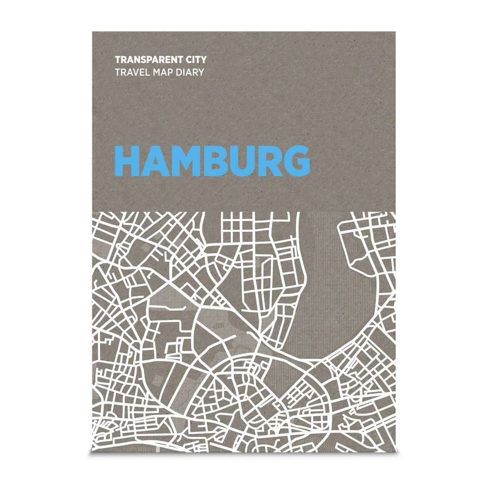 Mapa na popisky Palomar Transparent City Hamburg v:1232874