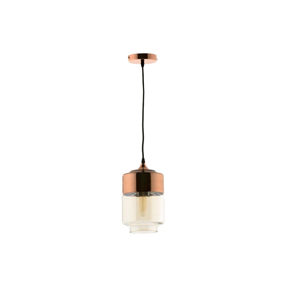 Závěsné svítidlo Thai Natura Golden Glass v:737572