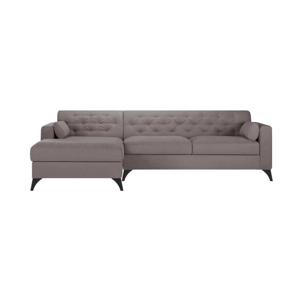 Šedobéžová rohová pohovka Guy Laroche Home Vanity, levý roh v:824156