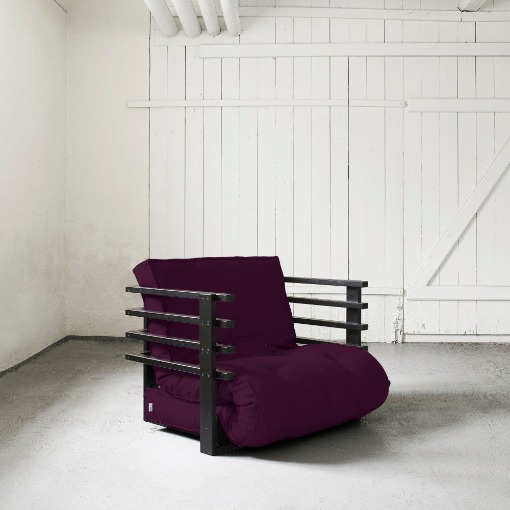 Variabilní křeslo Karup Funk Black/Purple Plum v:998210