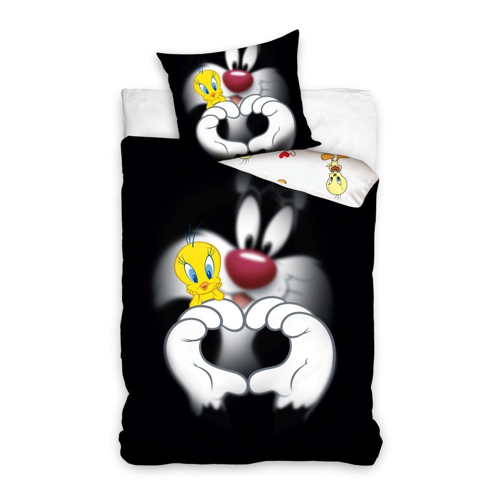 Dětské bavlněné povlečení na jednolůžko CARBOTEX Kitty, 140 x 200 cm v:1312196