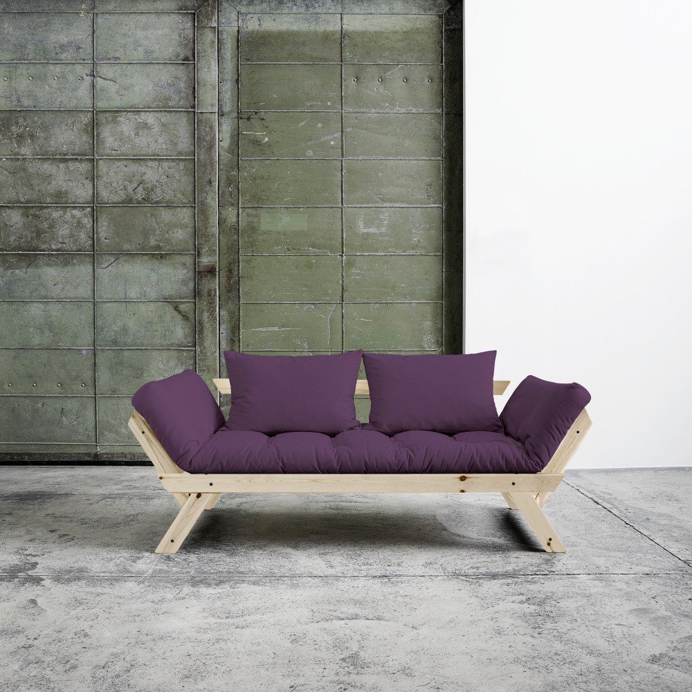 Variabilní pohovka Karup Bebop Natural/Purple v:996524