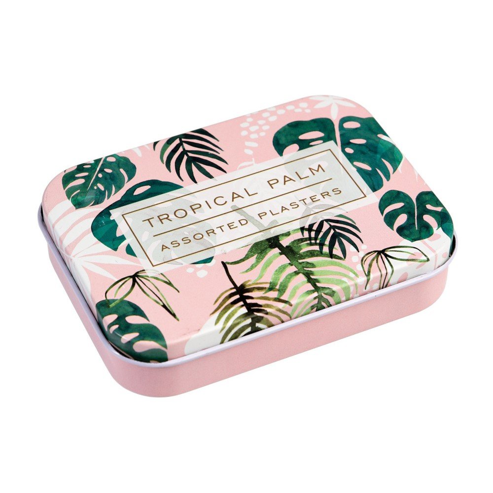 Sada 30 náplastí v plechové krabičce Rex London Tropical Palm v:979832