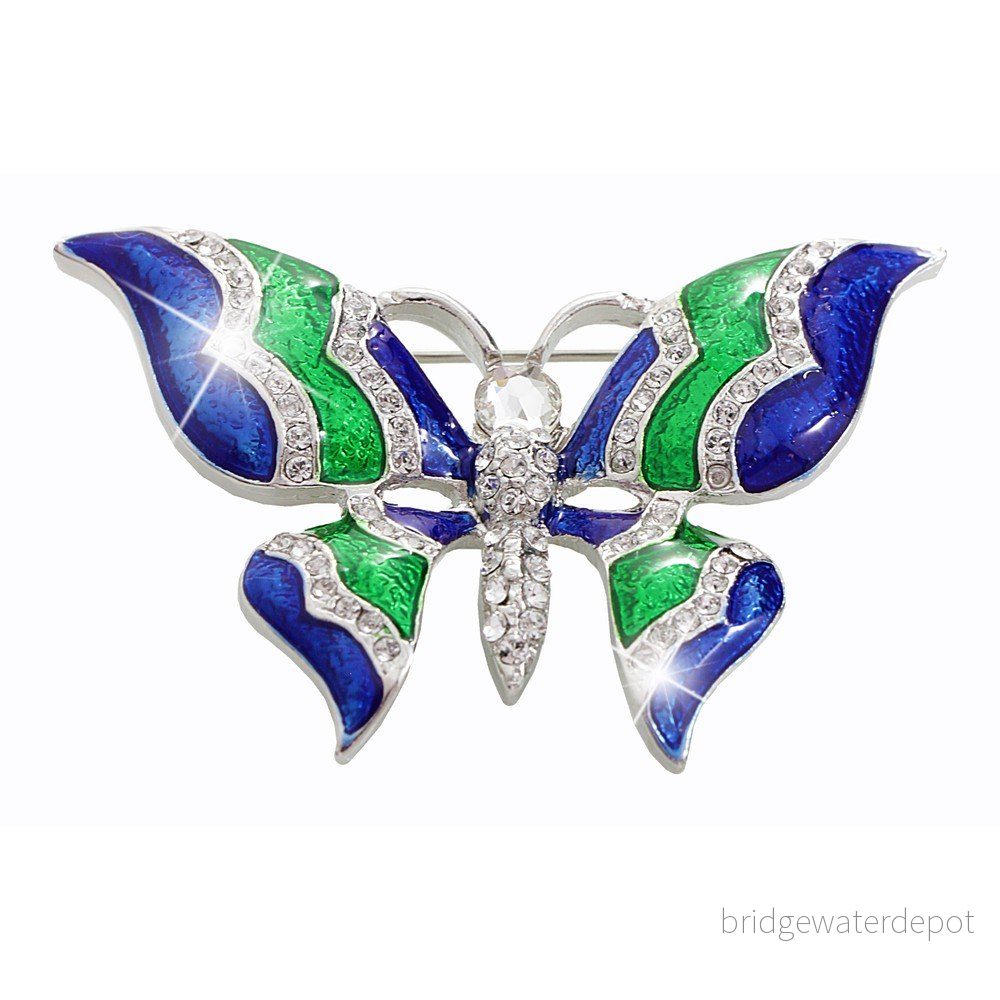 Brož se Swarovski Elements Laura Bruni Butterfly v:1350027