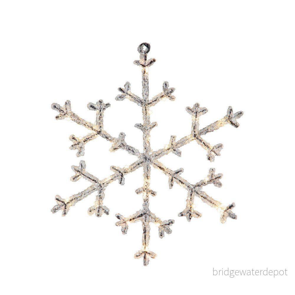 Svítící LED dekorace Best Season Icy Snowflake, 30 cm v:928788