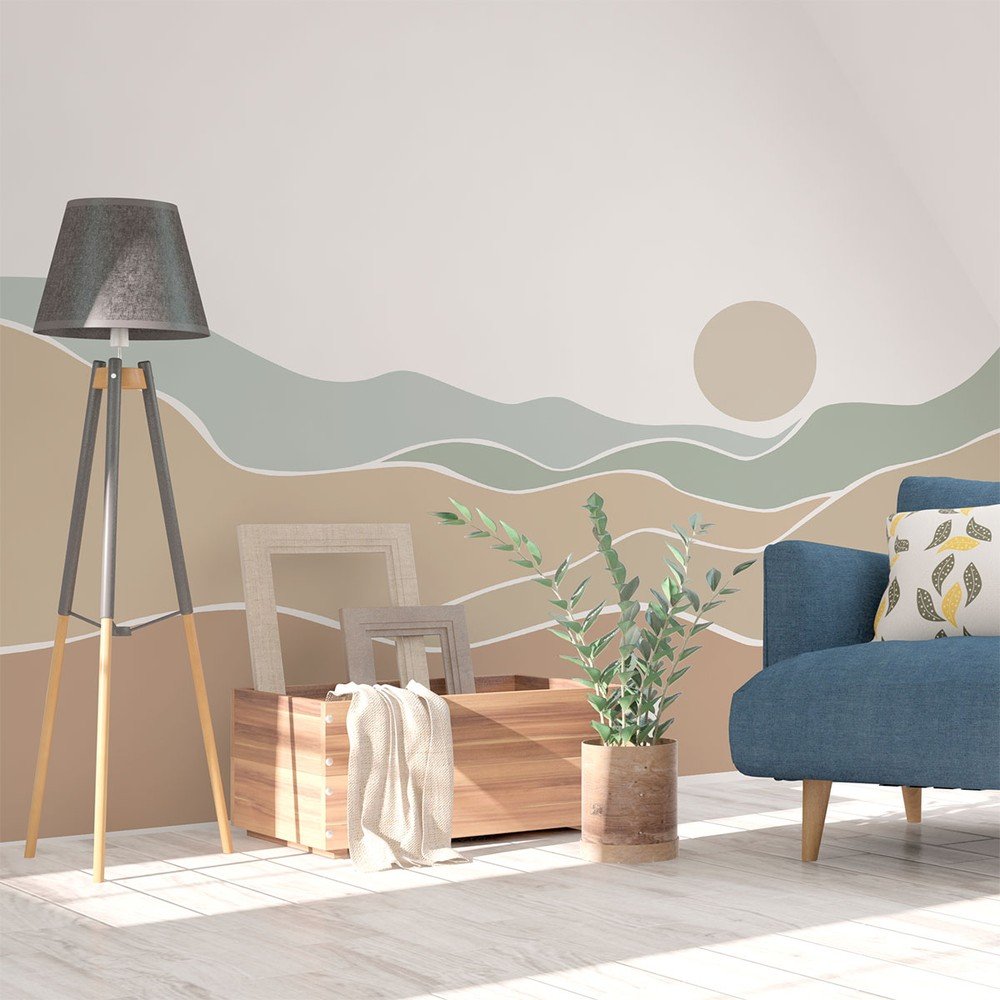 Samolepka na zeď 185x90 cm Desert Sunrise – Ambiance v:1524718