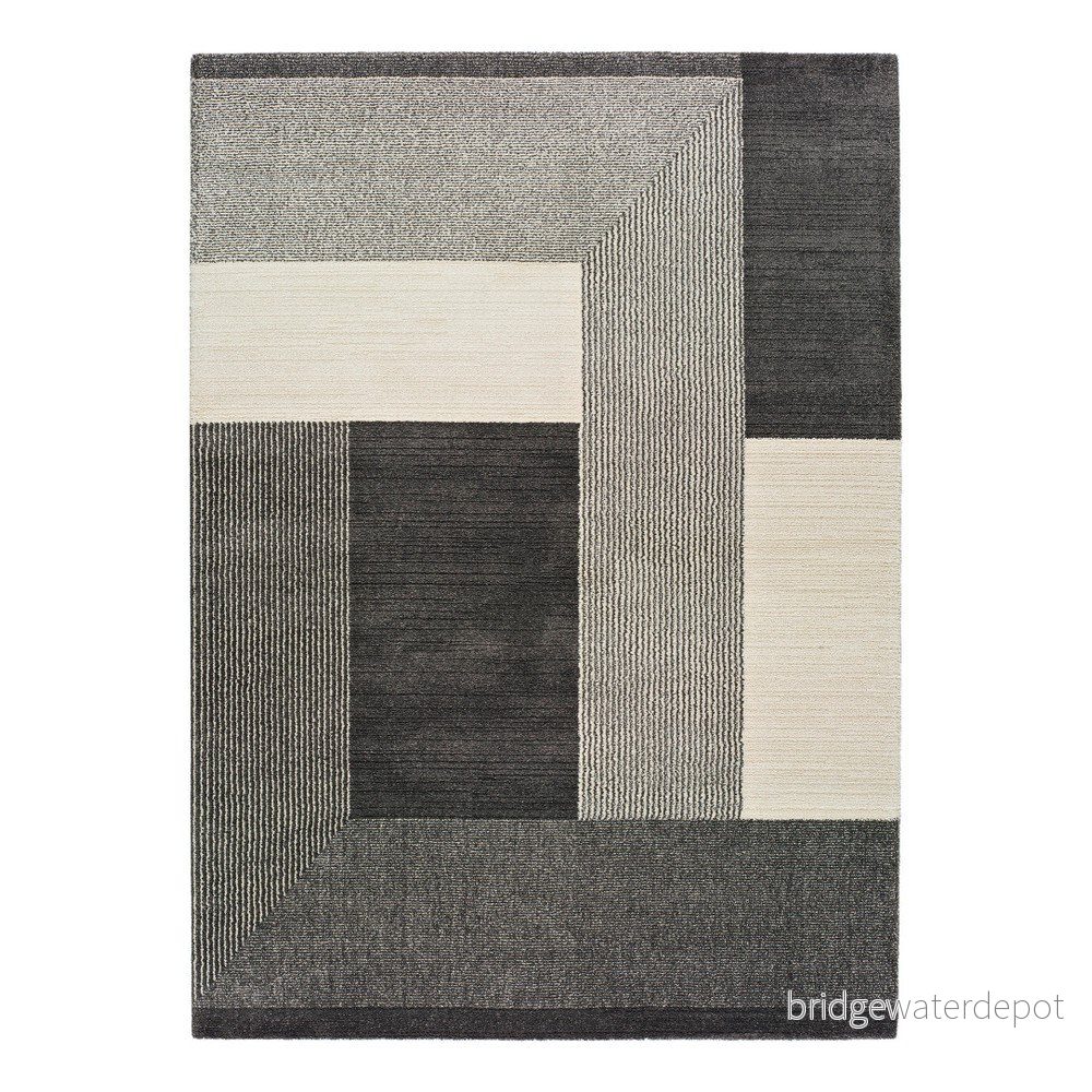 Šedý koberec Universal Tanum Blocks, 80 x 150 cm v:1252266