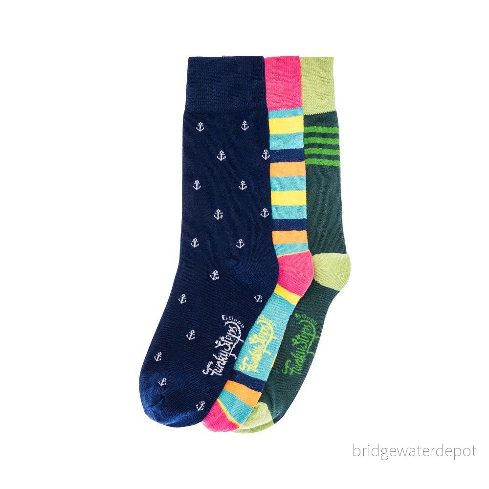 Sada 3 párů unisex ponožek Funky Steps Coolio, velikost 39/45 v:876038