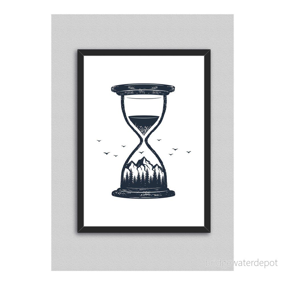 Obraz North Carolina Scandinavian Home Decors Time, 33 x 43 cm v:1167734