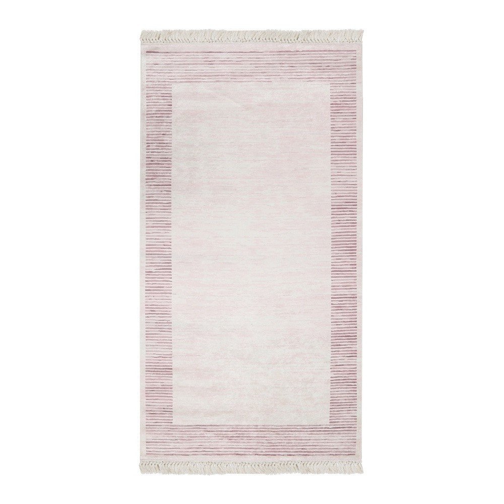 Sametový běhoun Deri Makna Dijital Powder, 80 x 200 cm v:1004202