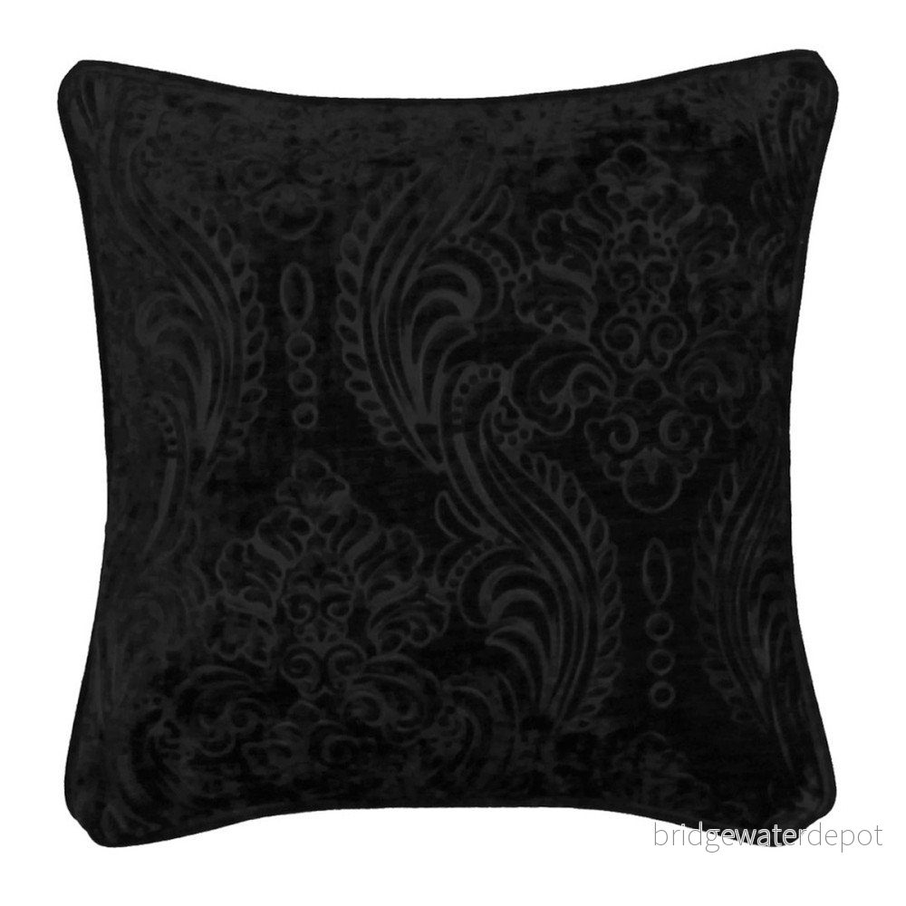 Černý povlak na polštář Kate Louise Exclusive Ranejo, 45 x 45 cm v:1254972