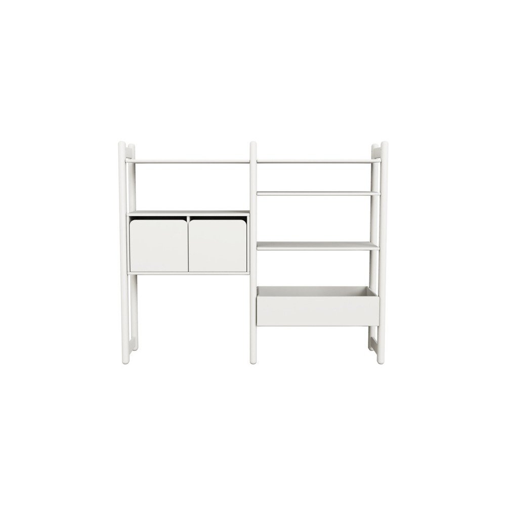 Bílý dětský policový díl Flexa Shelfie Beta, výška 131,6 cm v:1300784
