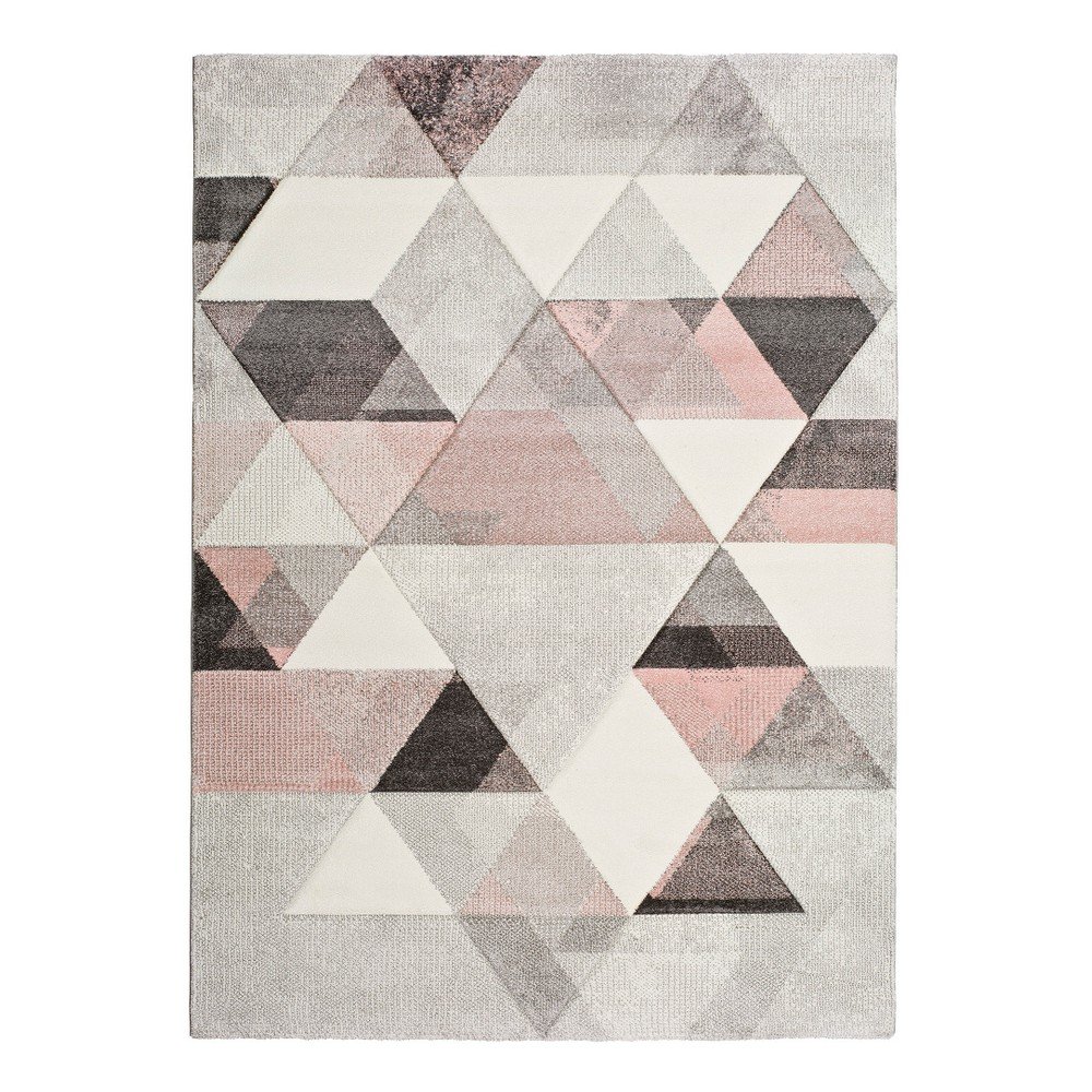 Šedo-růžový koberec Universal Pinky Dugaro, 140 x 200 cm v:1060804