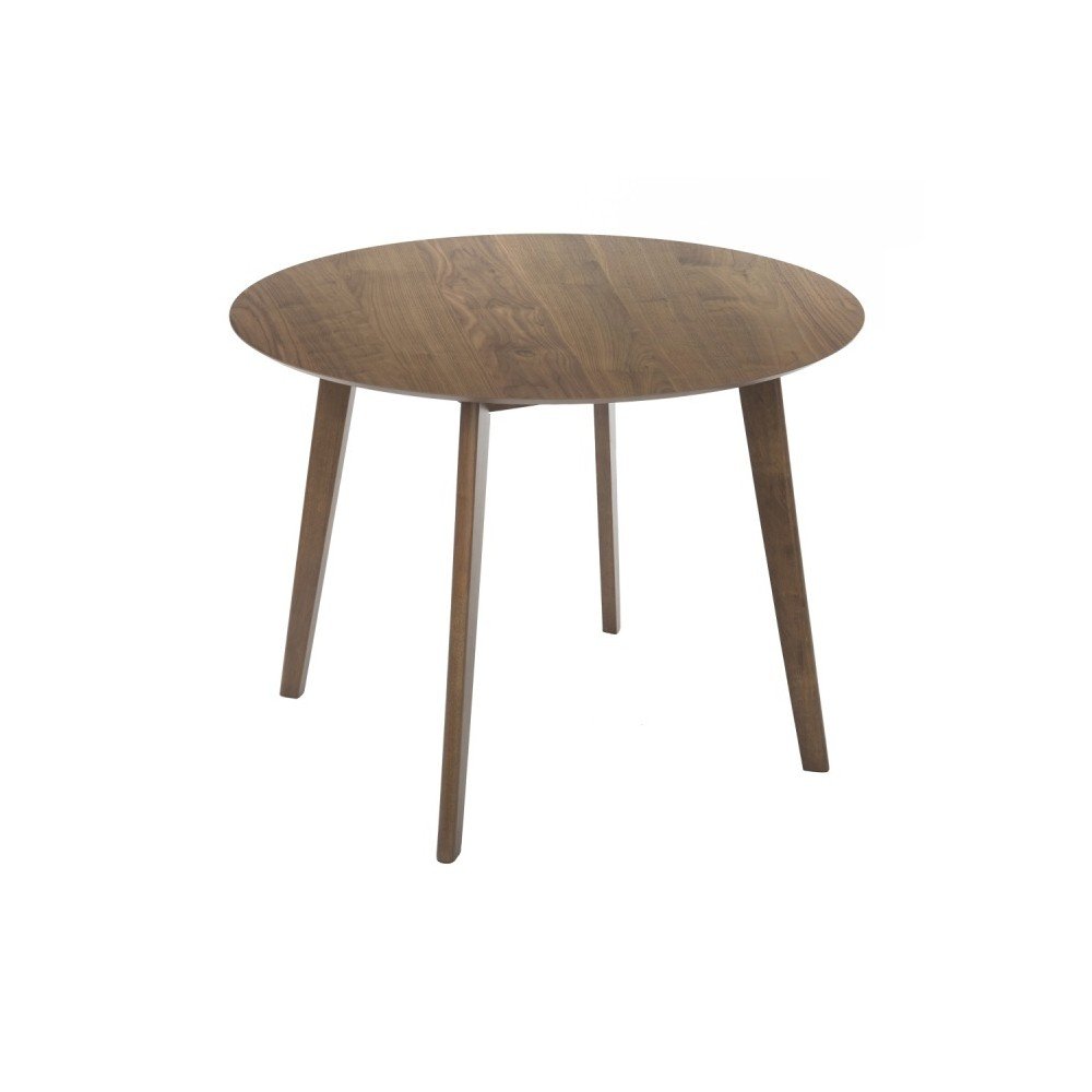 Hnědý kulatý jídelní stůl Ixia Nórdico, ⌀ 100 cm v:810714